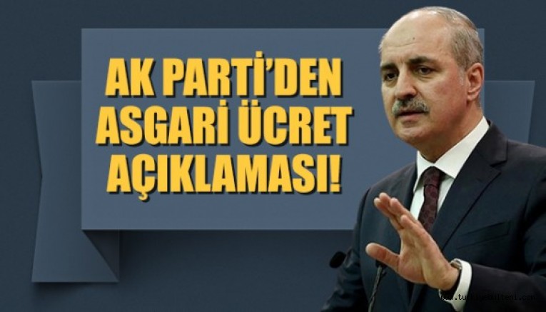 AK Parti'den asgari ücret açıklaması!