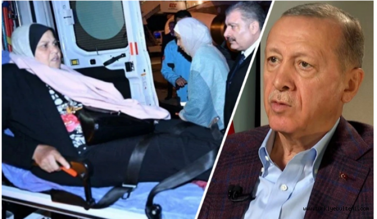 Cumhurbaşkanı Erdoğan, Gazze'den Türkiye'ye getirilen hastaları ziyaret etti