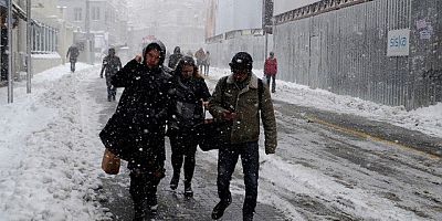 21 kentte alarm verildi: Kar geliyor