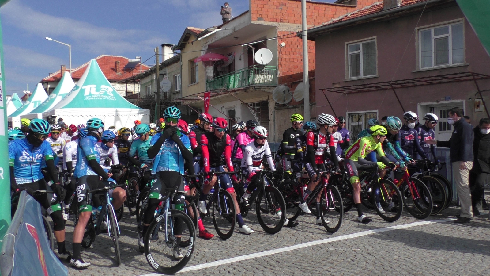 56. Cumhurbaşkanlığı Türkiye Bisiklet Turu’nun üçüncü etabı Beyşehir’de başladı