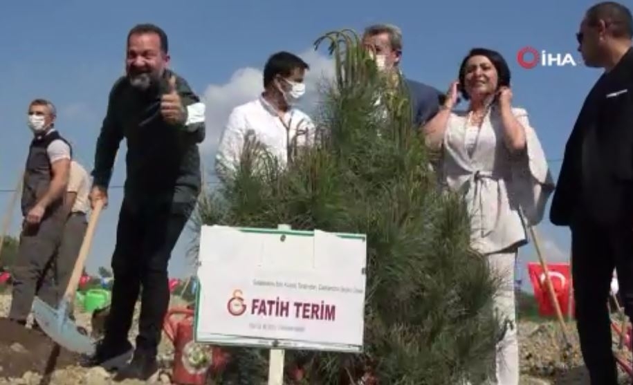 Adana’da Fatih Terim adına hatıra ormanı kuruldu