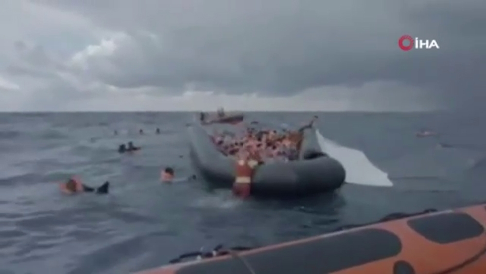 Akdeniz’de batan teknede bebeğini kaybeden annenin acı feryadı