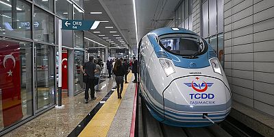 Ankara-Sivas yüksek hızlı treni hareket etti!