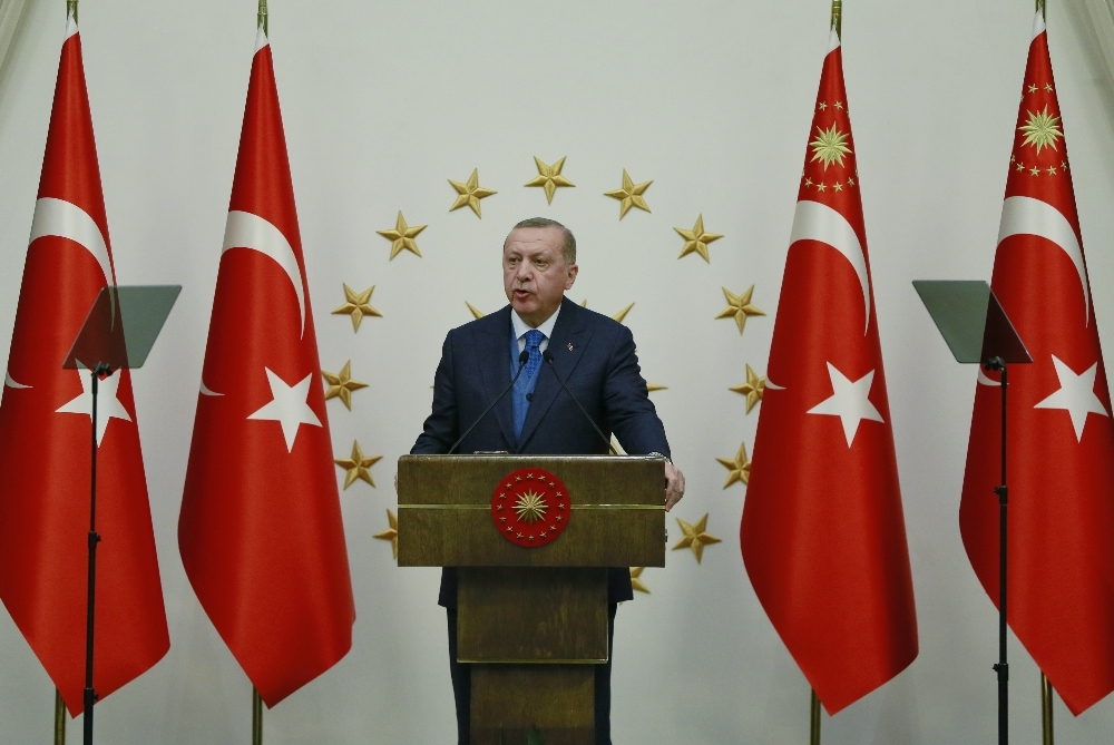 Cumhurbaşkanı Erdoğan, AB Konseyi Başkanı Charles Michel ile görüştü