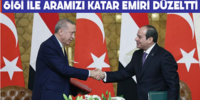 Cumhurbaşkanı Erdoğan: Sisi ile aramızı Katar Emiri Tamim düzeltti