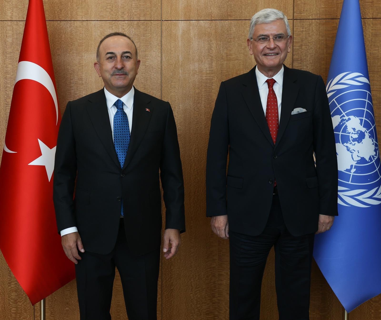 Dışişleri Bakanı Çavuşoğlu, BM 75. Genel Kurulu Başkanı Bozkır ile görüştü