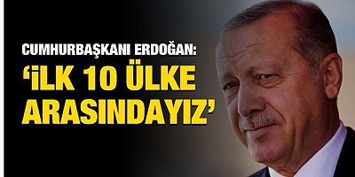 Erdoğan: “Hidroelektrik kapasitesinde ilk 10 ülke arasındayız”