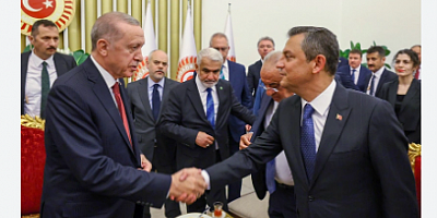 Erdoğan'la Özgür Özel'in ilk buluşması