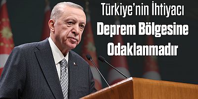 Erdoğan: Yaralar sarılana kadar buradan ayrılmayacağız!