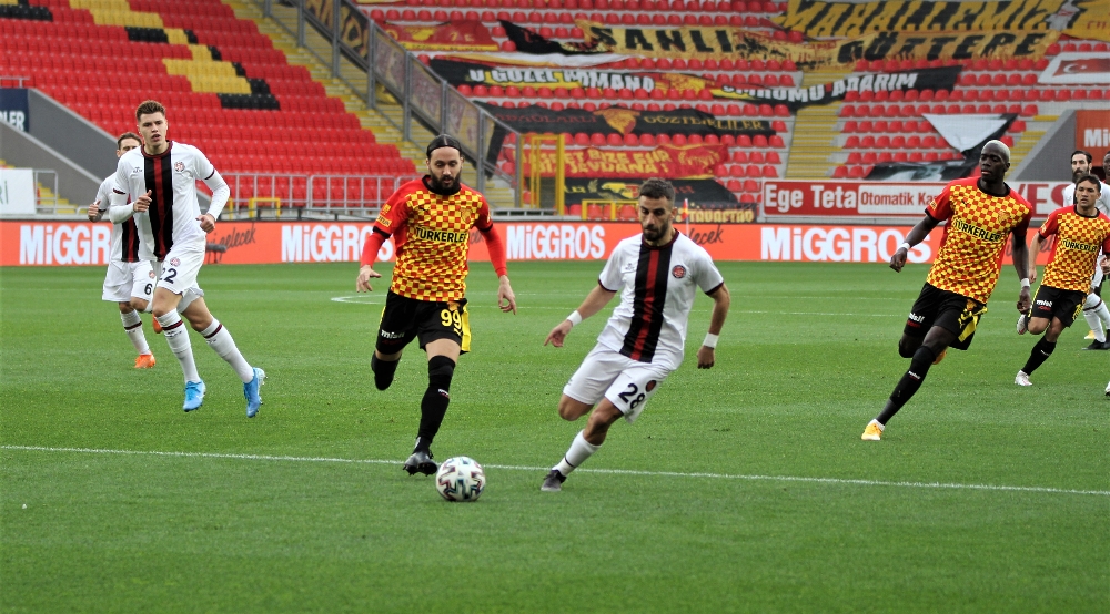 Göztepe, Fatih Karagümrük ile 1-1 berabere kaldı