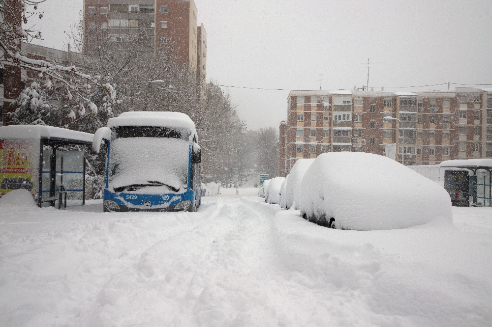 İspanya’da Filomena kar fırtınasında ölü sayısı 4’e yükseldi
