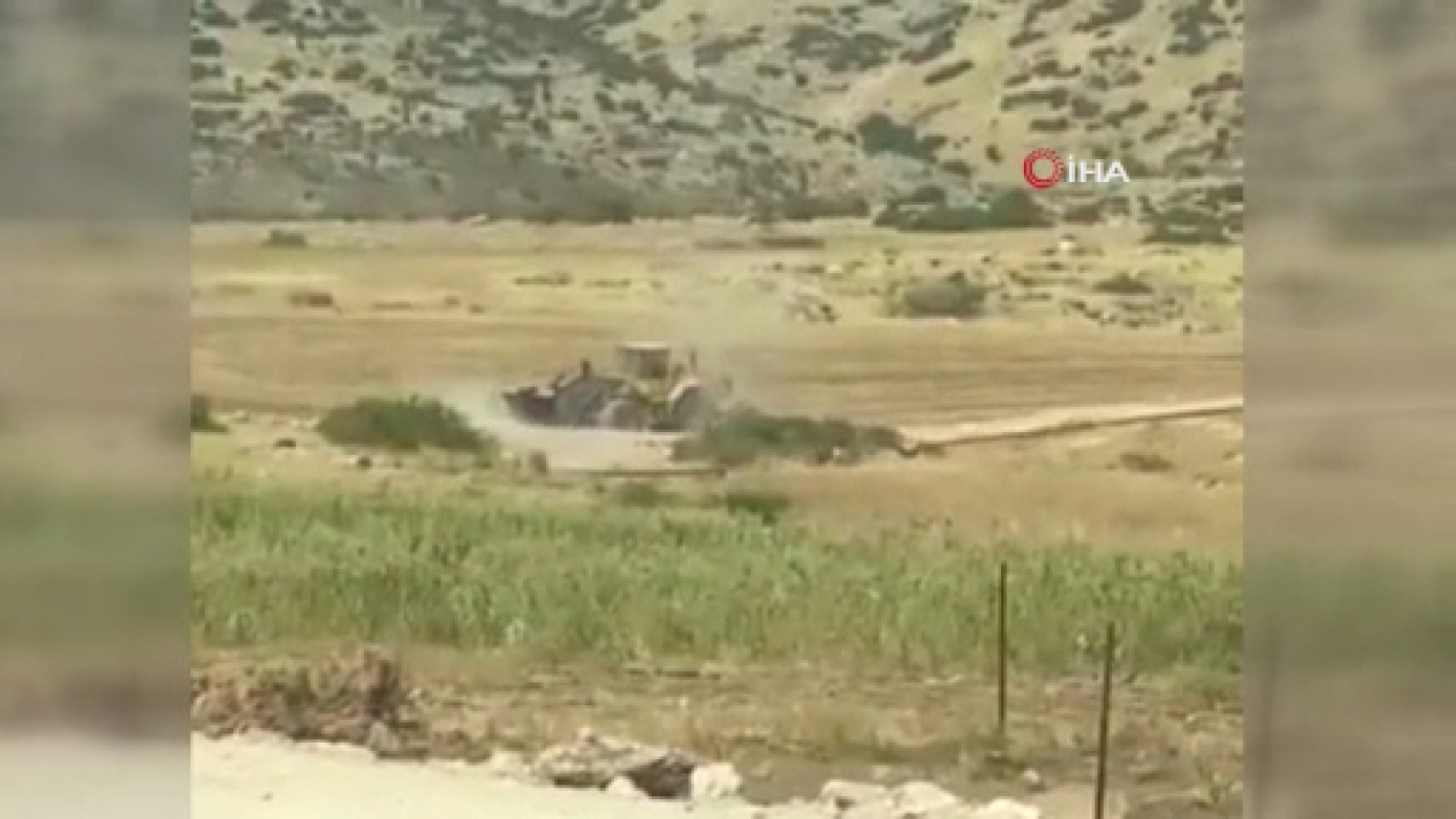 İsrail güçleri, Filistinlilere ait sulama göletini yerle bir etti