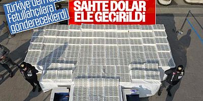 İstanbul'da 127 milyon sahte dolar yakalandı