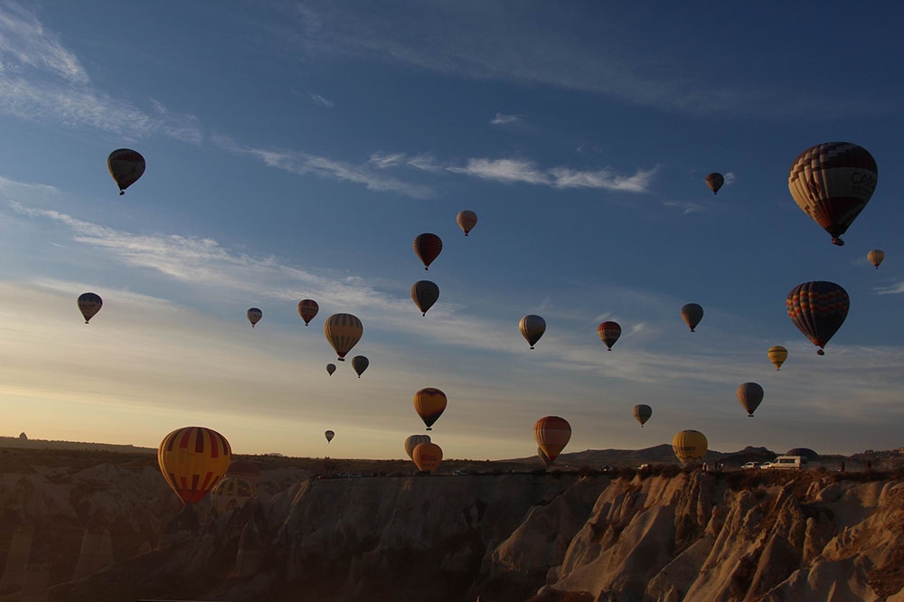 Kapadokyada Balon Turları Yine İptal Edildi