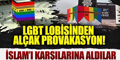 LGBT lobisinden alçak provokasyon! Yine İslam'ı hedef aldılar! 