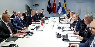 NATO'da tarihi zirve! Türkiye, İsveç ve Finlandiya...