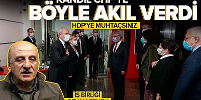 PKK elebaşı Duran Kalkan CHP'ye akıl verdi: HDP'ye muhtaçsınız! İş birliği devam etmeli.