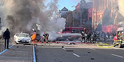 Rusya Kiev'i vurdu: 8 kişi öldü, 24 kişi yaralandı