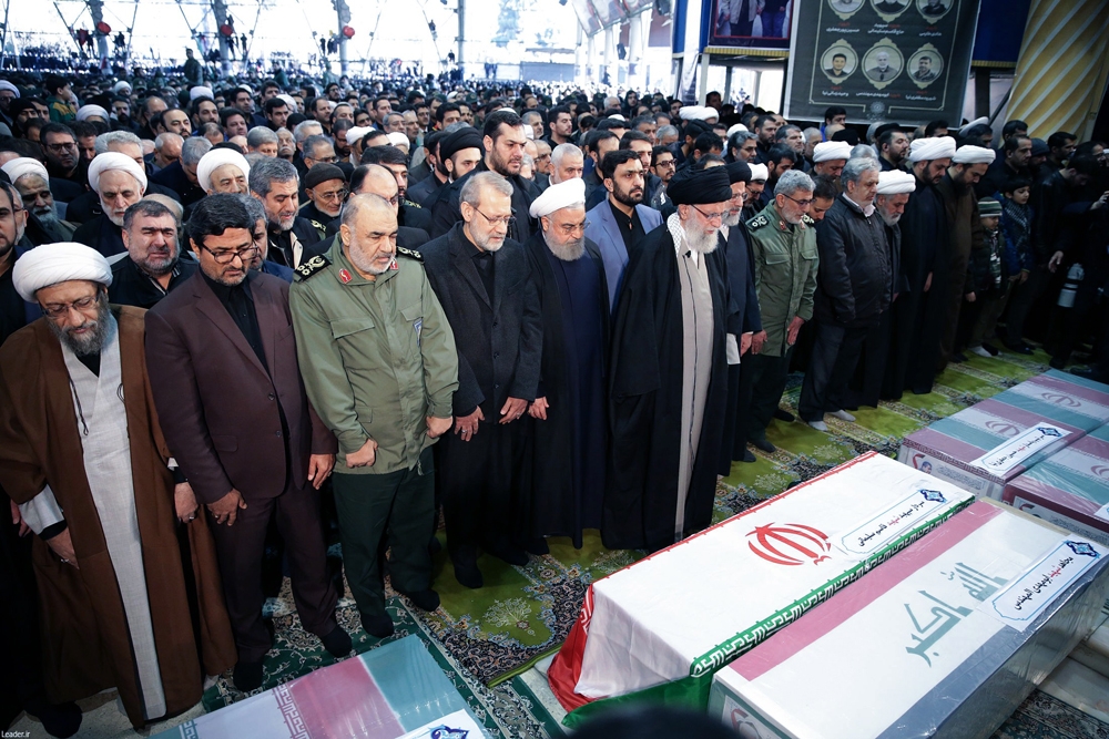 Tahran’da Süleymani için cenaze töreni