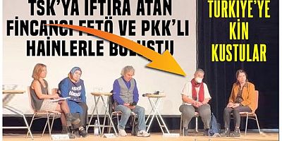 TSK'ya iftira atan Fincancı Almanya'da PKK ve FETÖ hainleriyle buluştu