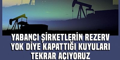 Türkiye'den eski gaz sahalarına sondaj yapma kararı