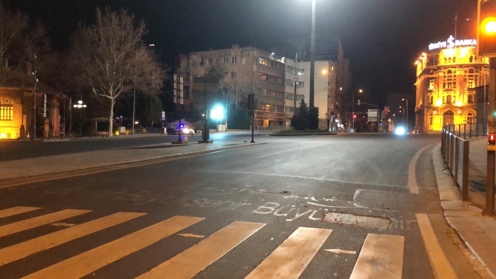 Yasağının ardından Ankara’nın cadde ve sokaklarında sessizlik hakim