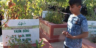 Yasin Börü ve arkadaşları 7. ölüm yıldönümünde mezarları başında anıldı