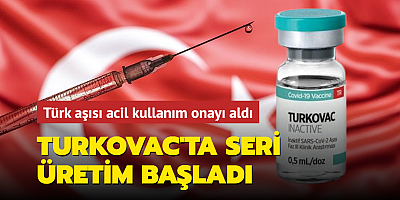 Yerli aşı Turkovac acil kullanım onayı aldı...