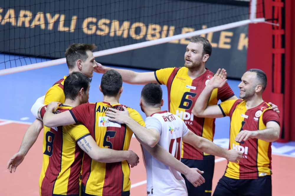 2020 Erkekler CEV Kupası: Galatasaray HDI Sigorta: 3 - C.S.M. Arcada Galati: 0
