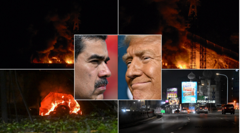 ABD'den Venezuela'ya hava saldırısı! Trump: Maduro ve eşi yakalandı