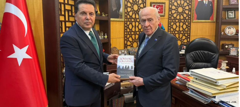 Ahmet Özer, Devlet Bahçeli'yi ziyaret etti