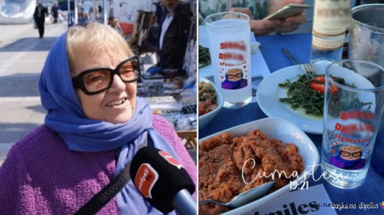 AK Partililere küfreden kadın Kemalistlere rakı bardağı oldu
