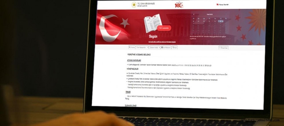 Atama kararları Resmi Gazete'de yayımlandı