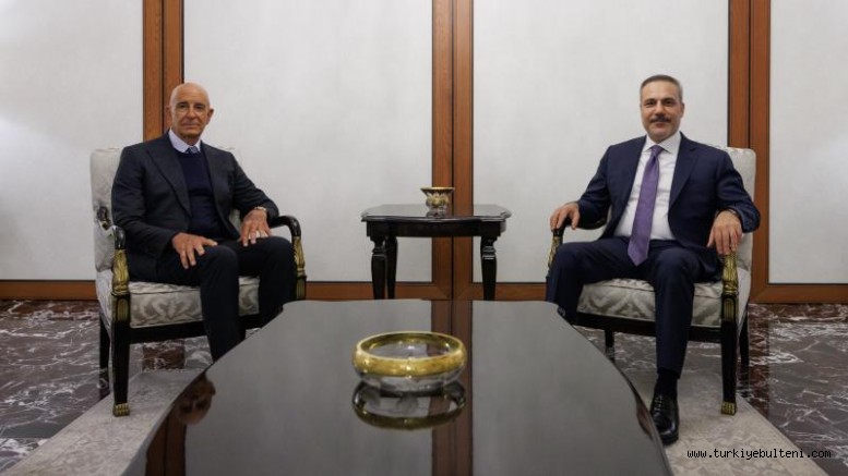 Bakan Fidan, ABD'nin Ankara Büyükelçisi Barrack'ı kabul etti