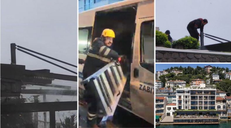 Bebek Otel'de kaçak yapılar yıkılıyor