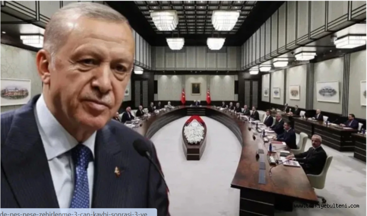 Beştepe'de yoğun mesai: Kabine 3 kritik gündemle toplanıyor!