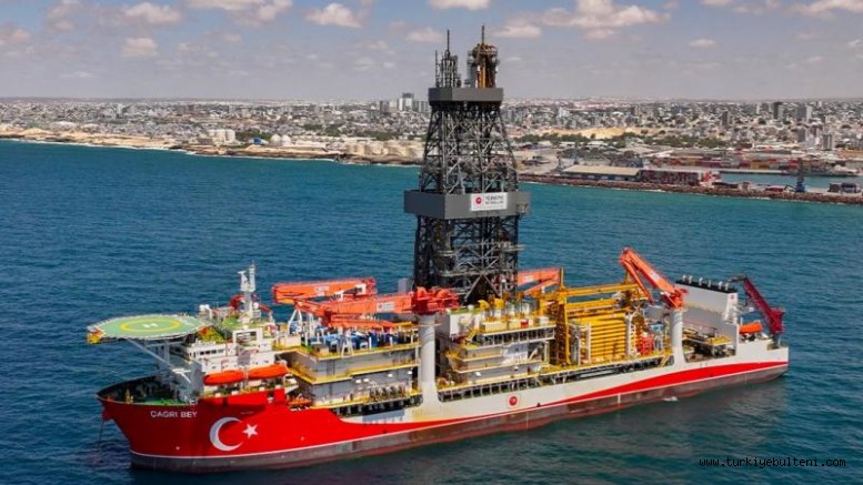 Çağrı Bey sondaj gemisi Somali'ye ulaştı