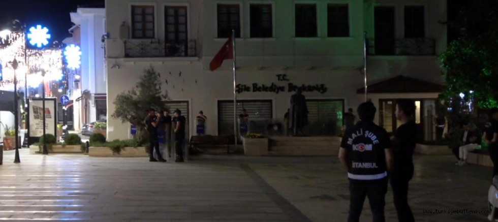 CHP'li Şile Belediyesine yolsuzluk operasyonu