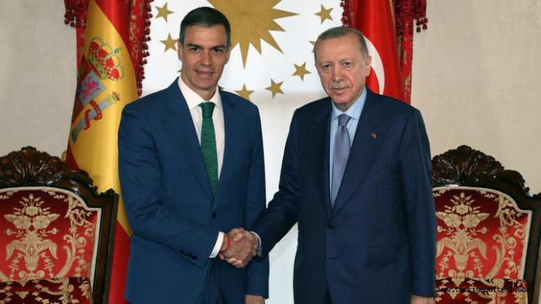 Cumhurbaşkanı Erdoğan, İspanya Başbakanı Sanchez ile görüştü