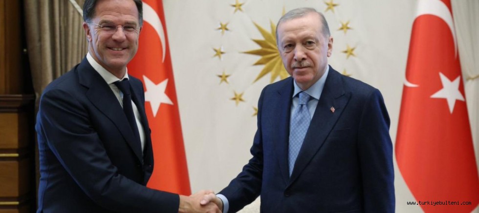 Cumhurbaşkanı Erdoğan, NATO Genel Sekreteri Rutte ile görüştü