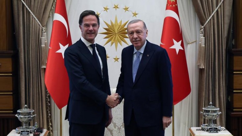Cumhurbaşkanı Erdoğan, NATO Genel Sekreteri Rutte ile görüştü