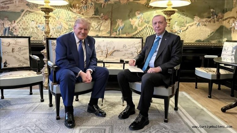 Cumhurbaşkanı Erdoğan Trump ile görüştü