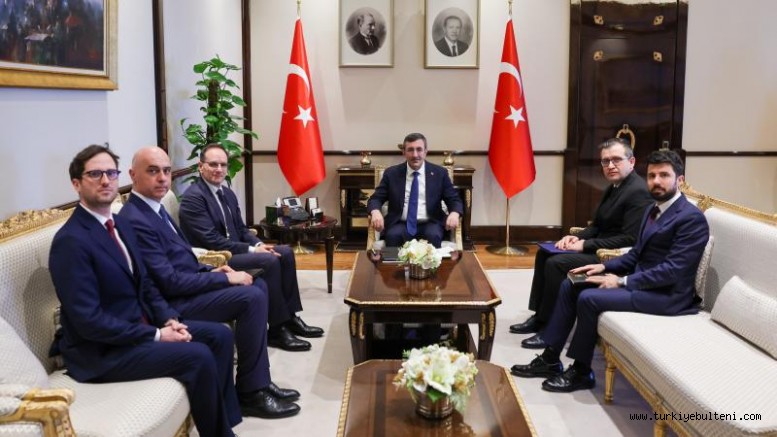 Cumhurbaşkanı Yardımcısı Yılmaz, 4 ülkenin büyükelçisini kabul etti