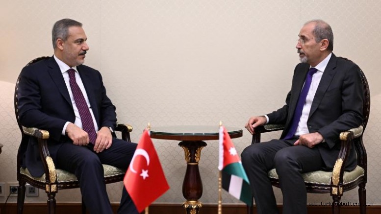 Dışişleri Bakanı Fidan, Ürdünlü mevkidaşı Safedi ile görüştü