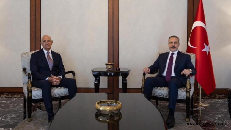 Hakan Fidan, ABD'nin Ankara Büyükelçisi Barrack'ı kabul etti