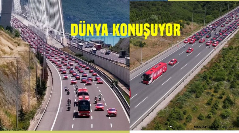  Milli Takım'ın TOGG'lu Uğurlaması Dünya Gündeminde