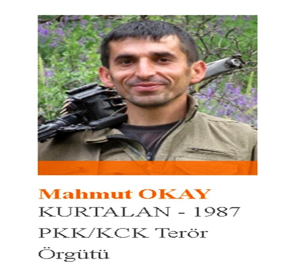 1 milyon TL ödülle aranan teröristin korona virüs testi pozitif çıktı