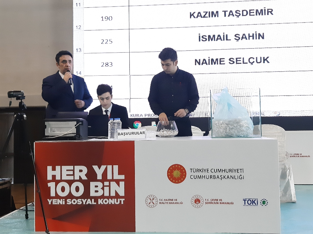 100 bin sosyal konut projesinde Ankara’da konutlar sahiplerini buluyor