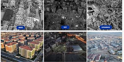 11 ilde felaketin izleri siliniyor: Havadan görüntülendi