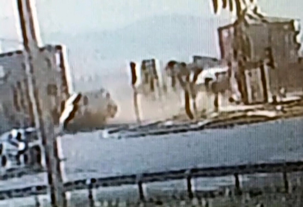 11 kişinin yaralandığı feci kaza kamerada